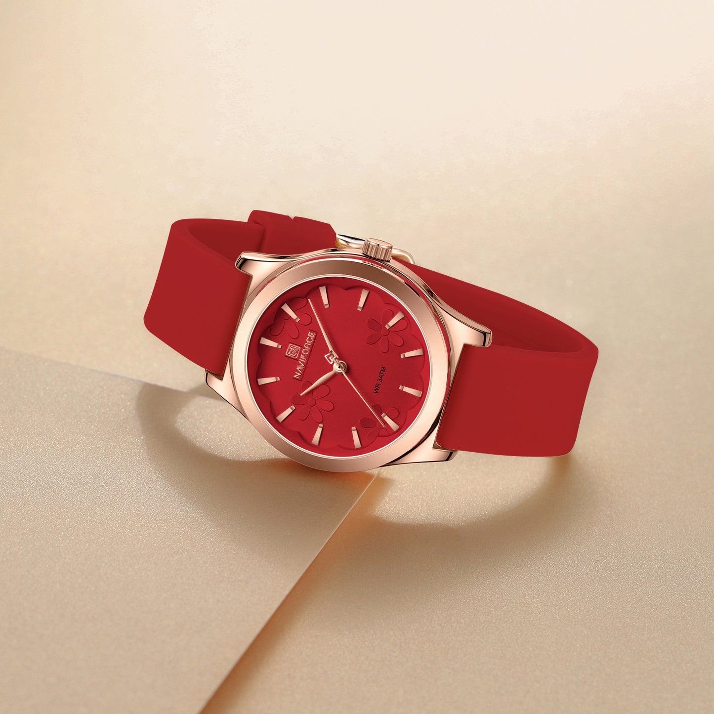 Naviforce 5051 Canary Women Watch - Red