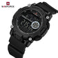 Naviforce 7133 Phantom X Men Silicone Watch - Black