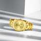 Naviforce 9231 TerraTime Men Watch - Gold