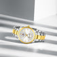 Naviforce 9231 TerraTime Men Watch - SilverGold
