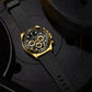 Naviforce 8054 Zenith Men Watch - Black Gold