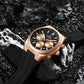 Naviforce 8080 Elite Men Watch - RoseGold Black
