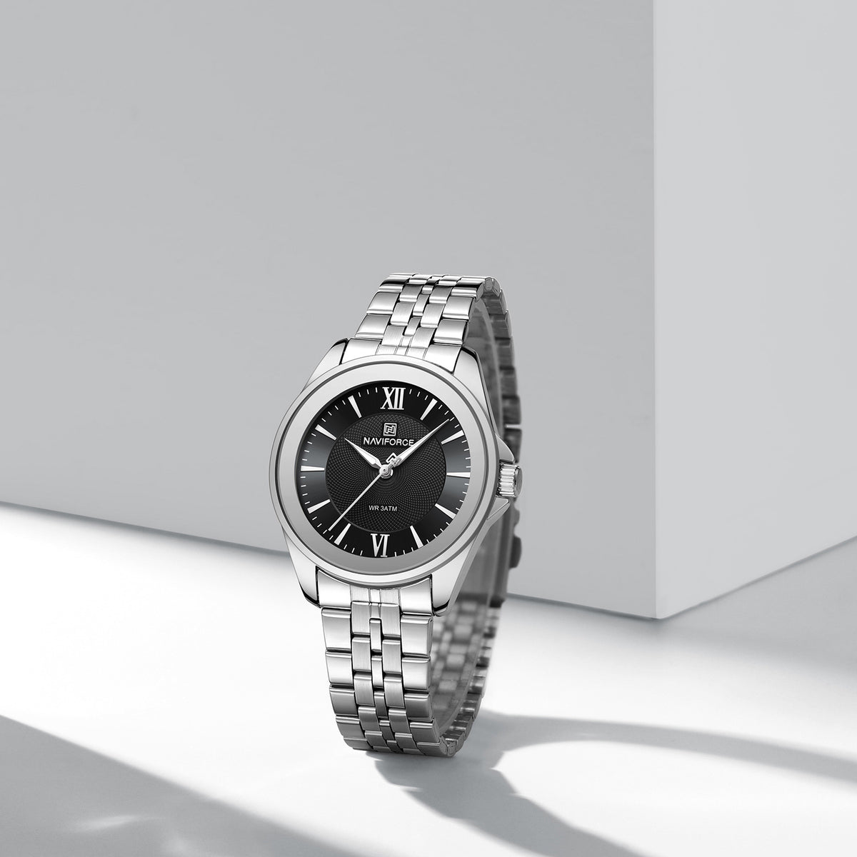 Naviforce 5067 PureFemme Women Watch - Silver Black