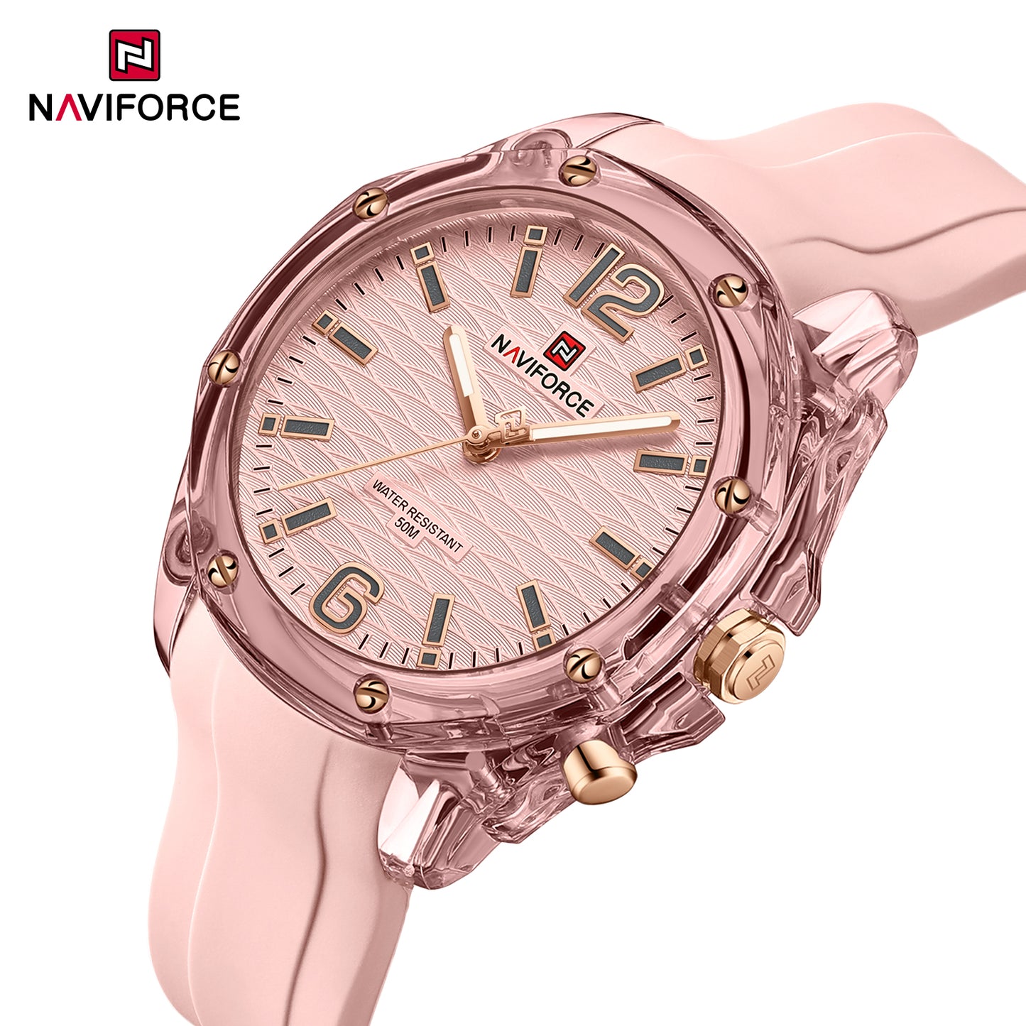 Naviforce 6103 Adriana Women Watch - Pink
