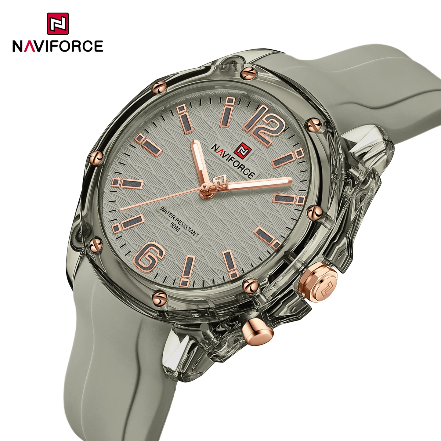Naviforce 6103 Adriana Women Watch - Grey