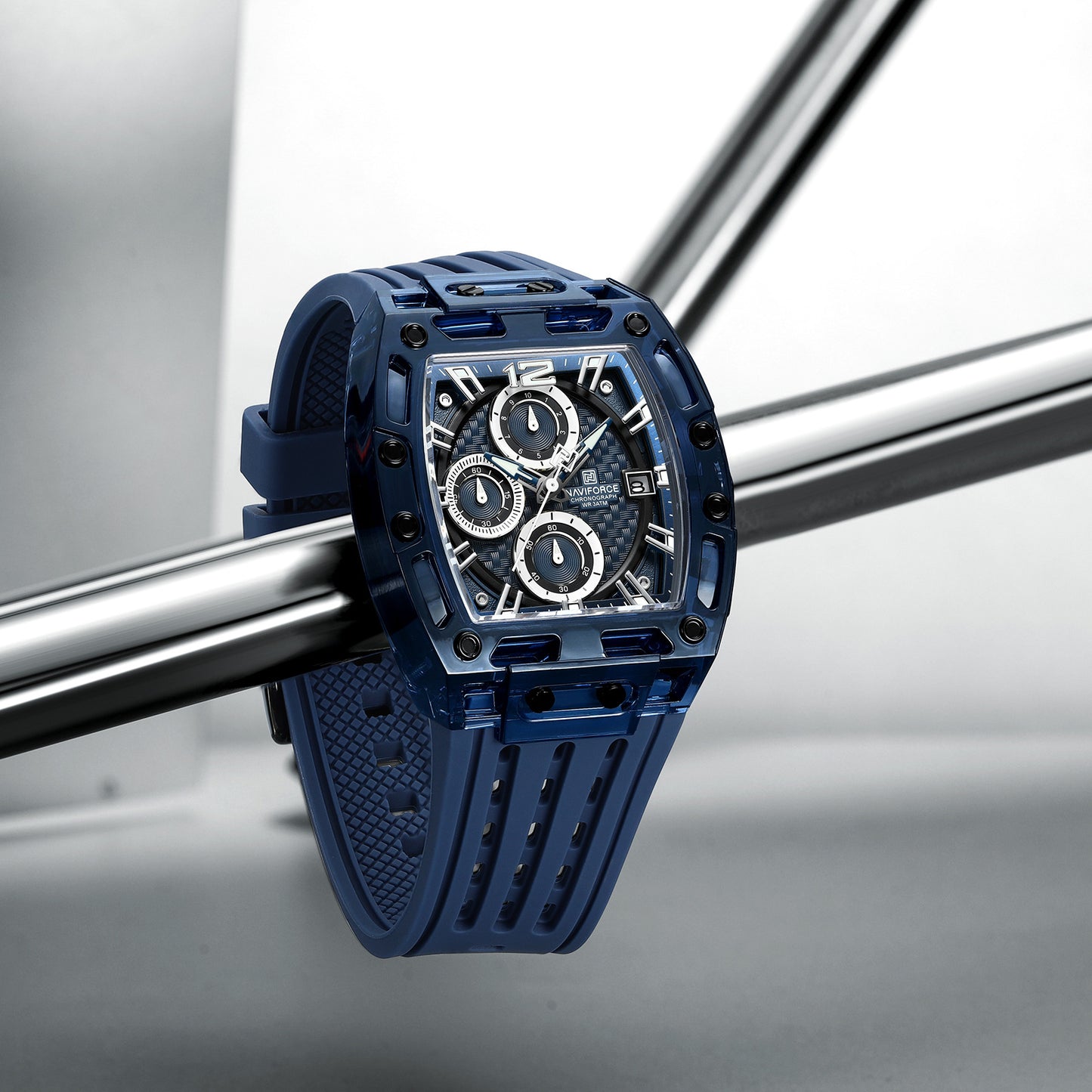 Naviforce 7105 Naddy Men Watch - Blue
