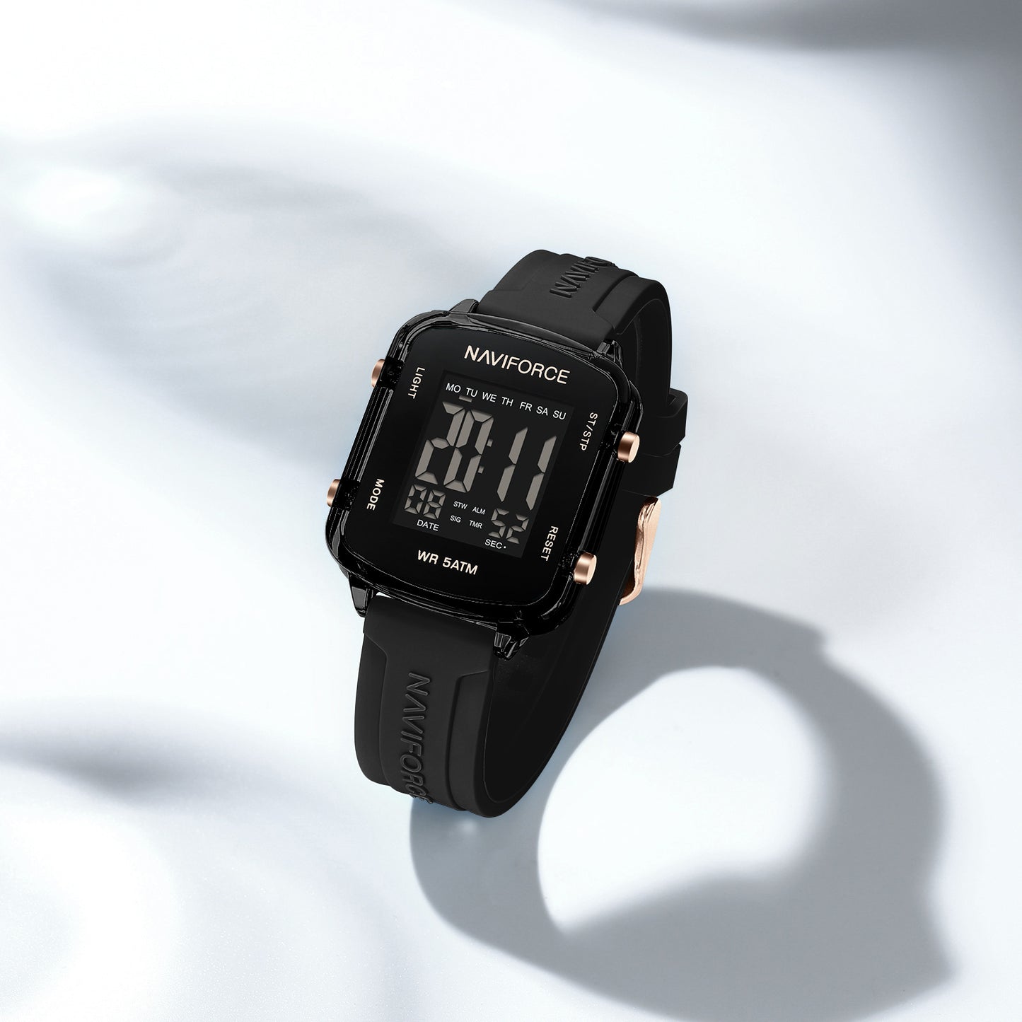 Naviforce 7120 Stardust Women Watch - Black