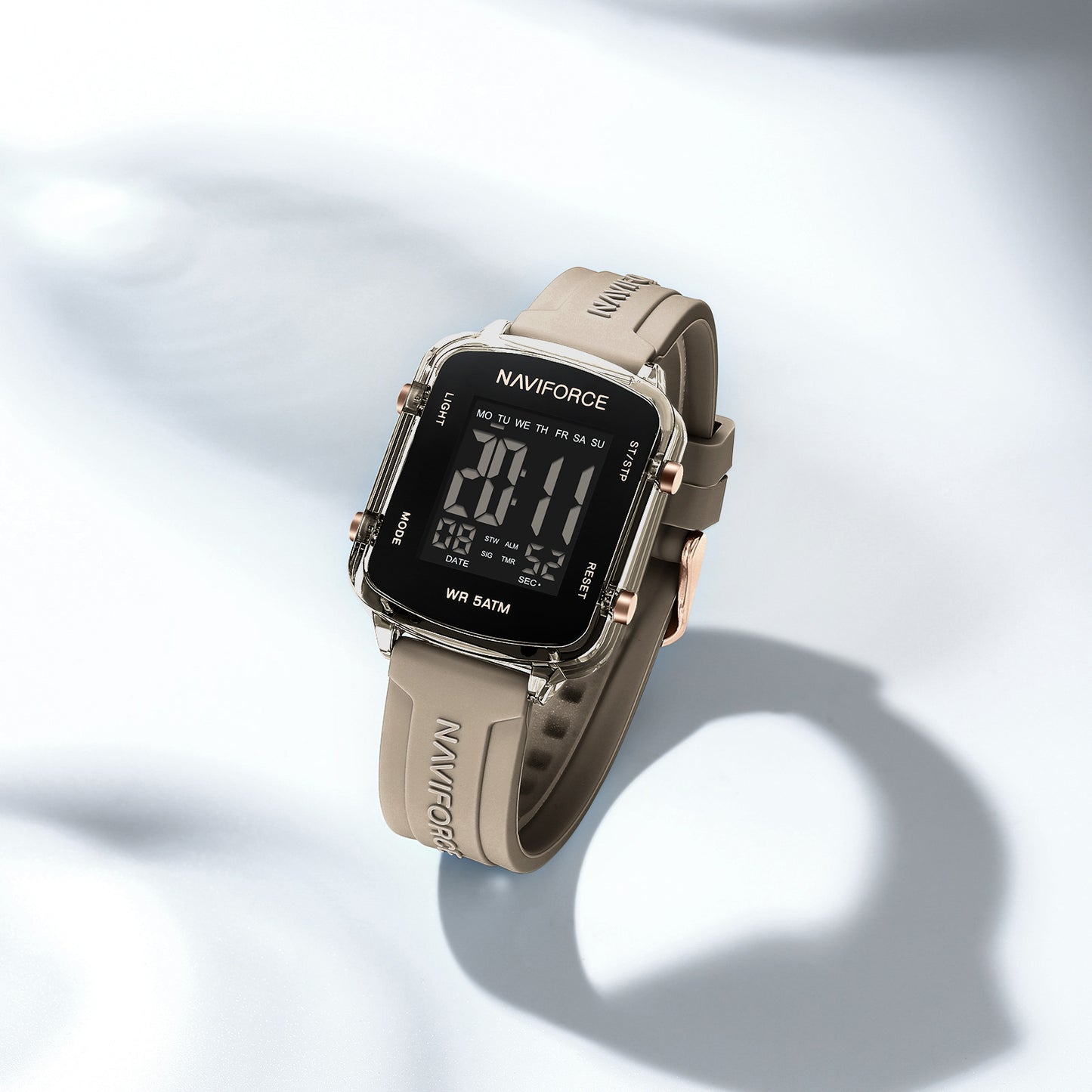 Naviforce 7120 Stardust Women Watch - Grey