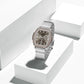 Naviforce NF8068 Paris Couple Watch - Silver Grey