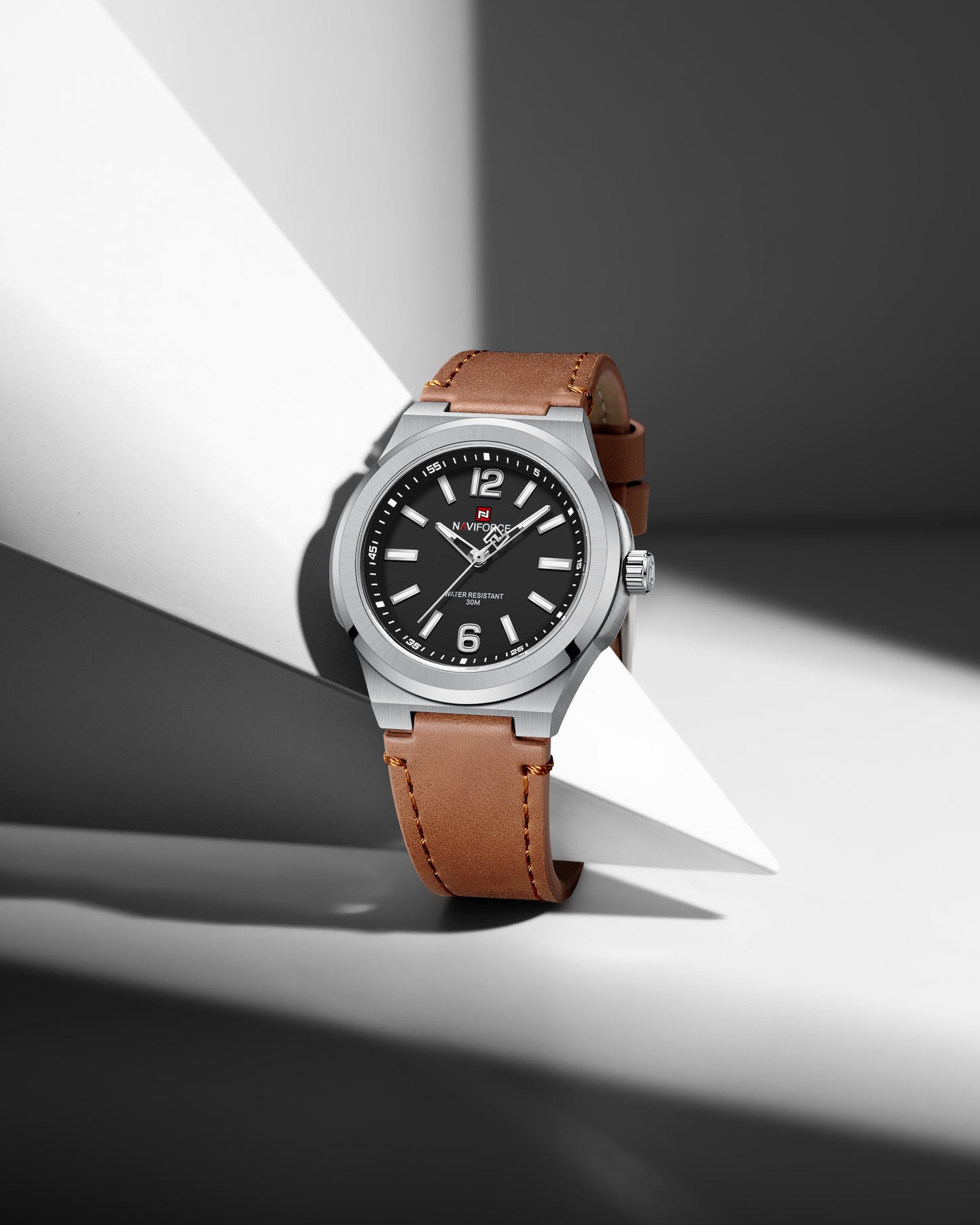 Naviforce 9233 Bravido Men Watch - Brown