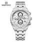 Naviforce 8042 Baymax Classic Men Watch - Silver