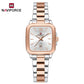 Naviforce 9239 Cupid Couple Watch - Silver RoseGold