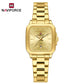 Naviforce 9239 Cupid Couple Watch - Gold
