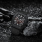 Naviforce 8053 Gently Men Leather Watch - Black