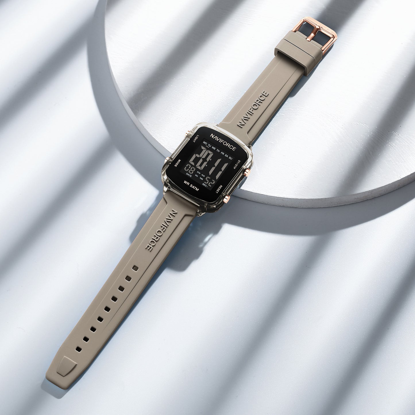 Naviforce 7120 Stardust Women Watch - Grey