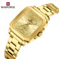 Naviforce 9239 Cupid Couple Watch - Gold