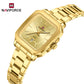 Naviforce 9239 Cupid Couple Watch - Gold
