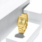 Naviforce 9239 Cupid Couple Watch - Gold