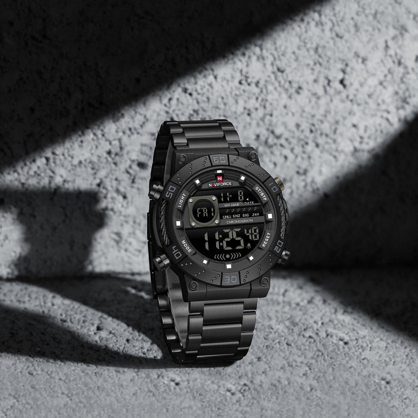 Naviforce 9241S Modulus Men Watch - Black