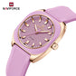 Naviforce 5061 Emerald Women Watch - Lilac Rosegold