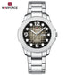 Naviforce 9244 Dynasty Men Watch - Silver Grey