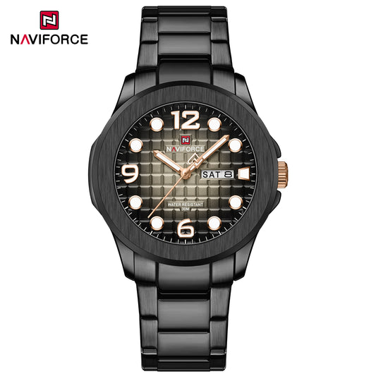 Naviforce 9244 LuminoX Men Watch - Black