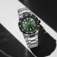 Naviforce NF9249 Freedom Men Watch - Silver Green