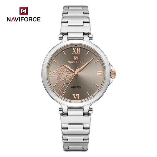 Naviforce 5060 Clevedon Women Watch - Silver Grey