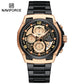 Naviforce 8051S Sentry Men Watch - RoseGold Black