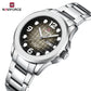 Naviforce 9244 Dynasty Men Watch - Silver Grey