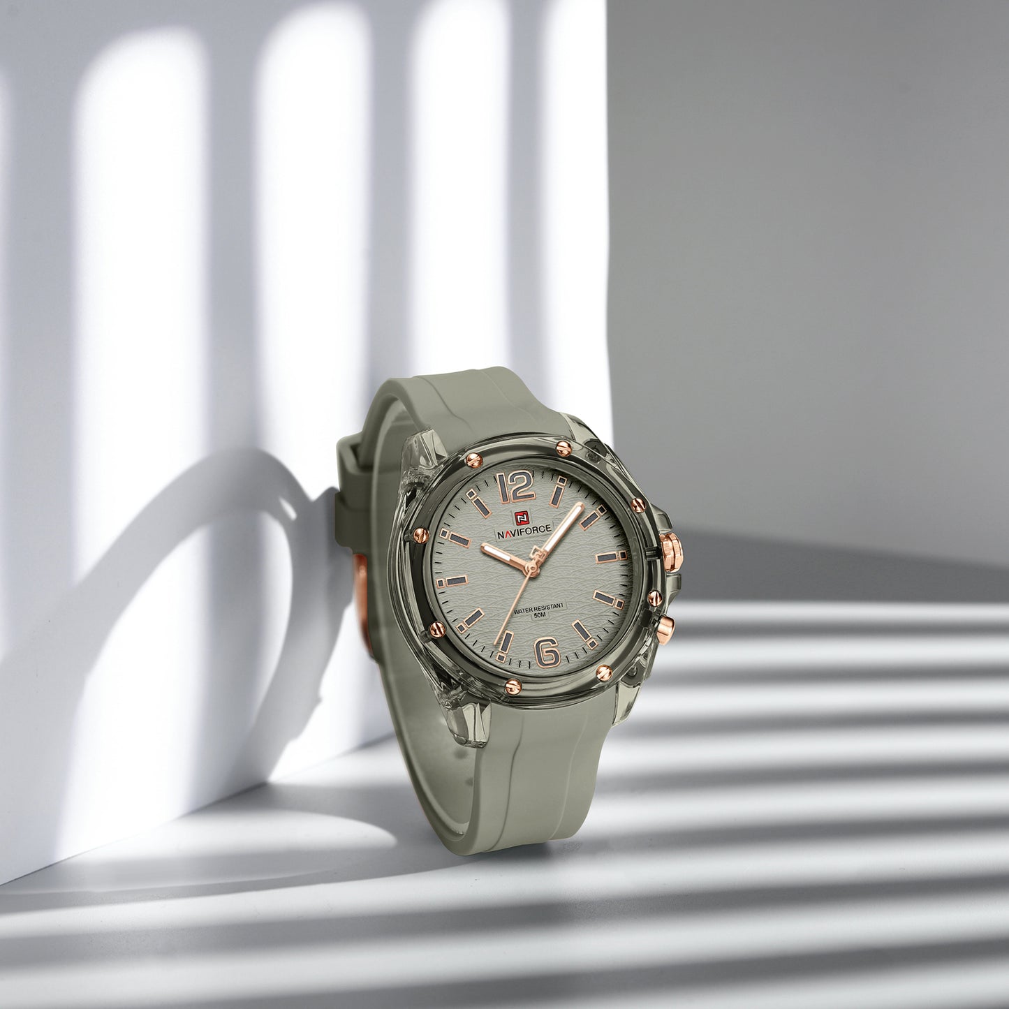 Naviforce 6103 Adriana Women Watch - Grey