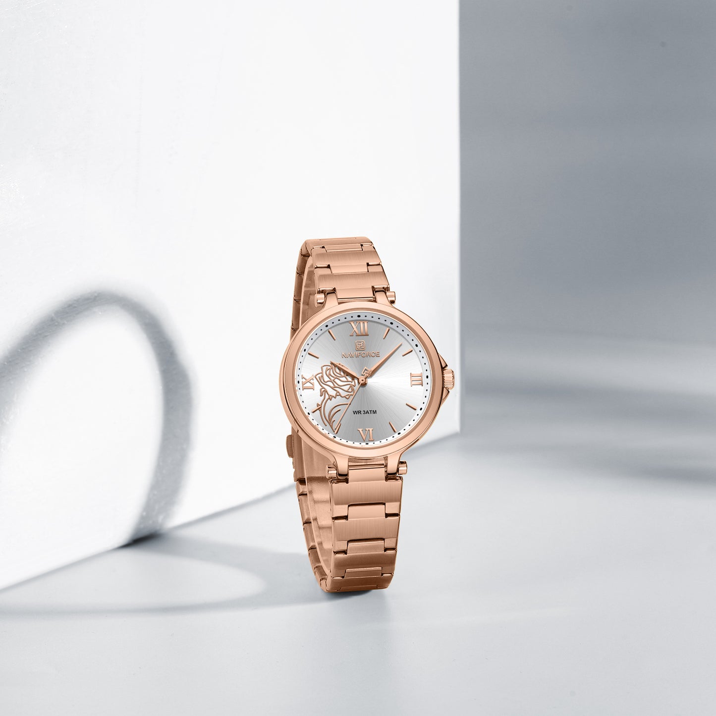 Naviforce 5060 Clevedon Women Watch - Silver Black