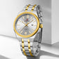 Naviforce 9226 Bloom Luxury Men Watch - Silver White Gold