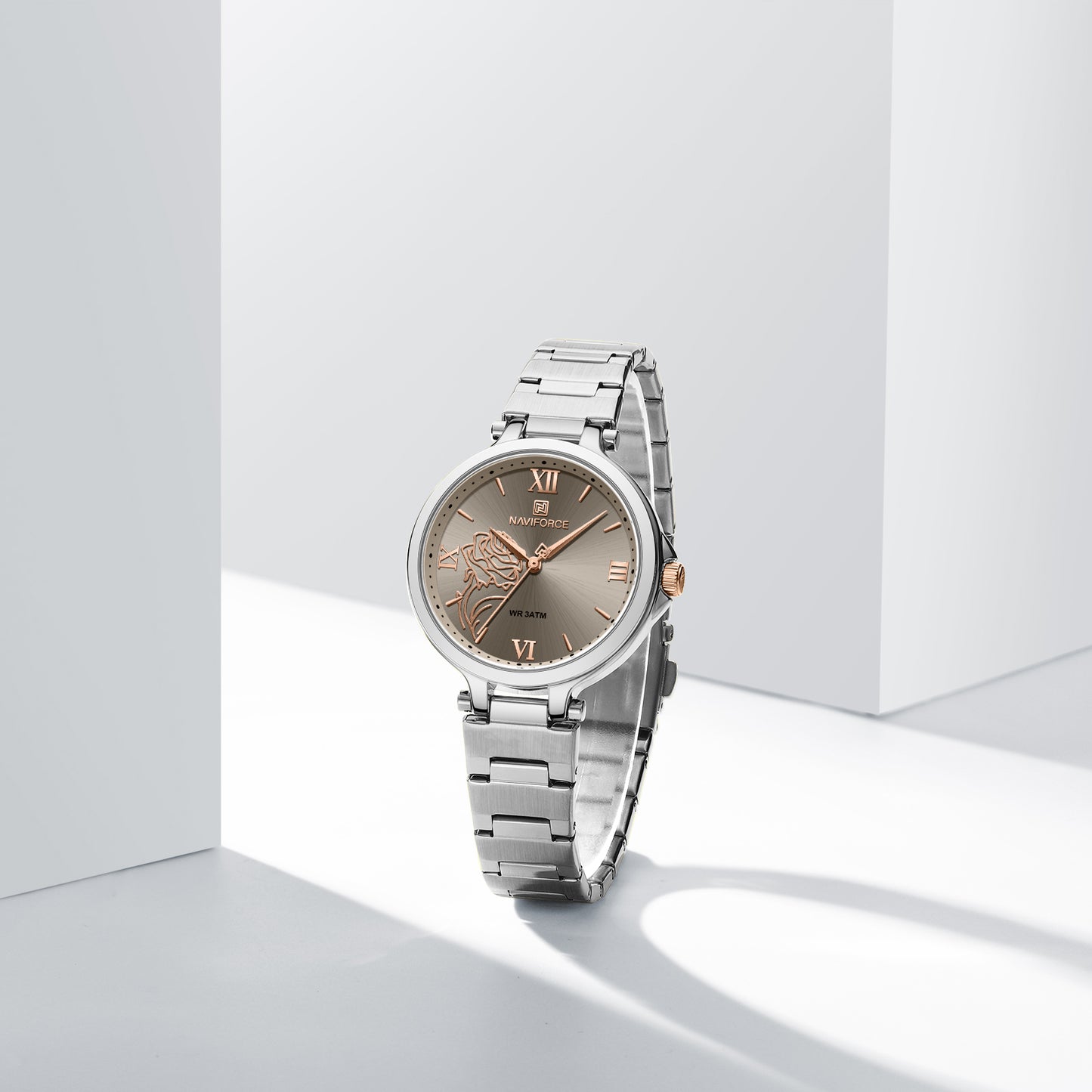 Naviforce 5060 Clevedon Women Watch - Silver Grey