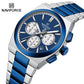 Naviforce 8048 Cupid Couple Watch - Blue