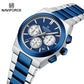 Naviforce 8048 Cupid Couple Watch - Blue