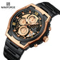 Naviforce 8051S Sentry Men Watch - RoseGold Black