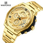 Naviforce 8051S Sentry Men Watch - Gold