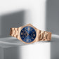 Naviforce 5073 Eva Women Watch -RoseGold Blue