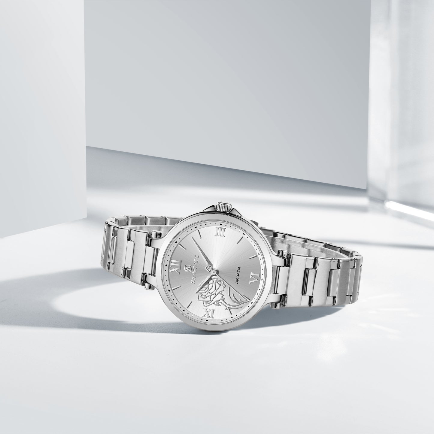 Naviforce 5060 Clevedon Women Watch - Silver