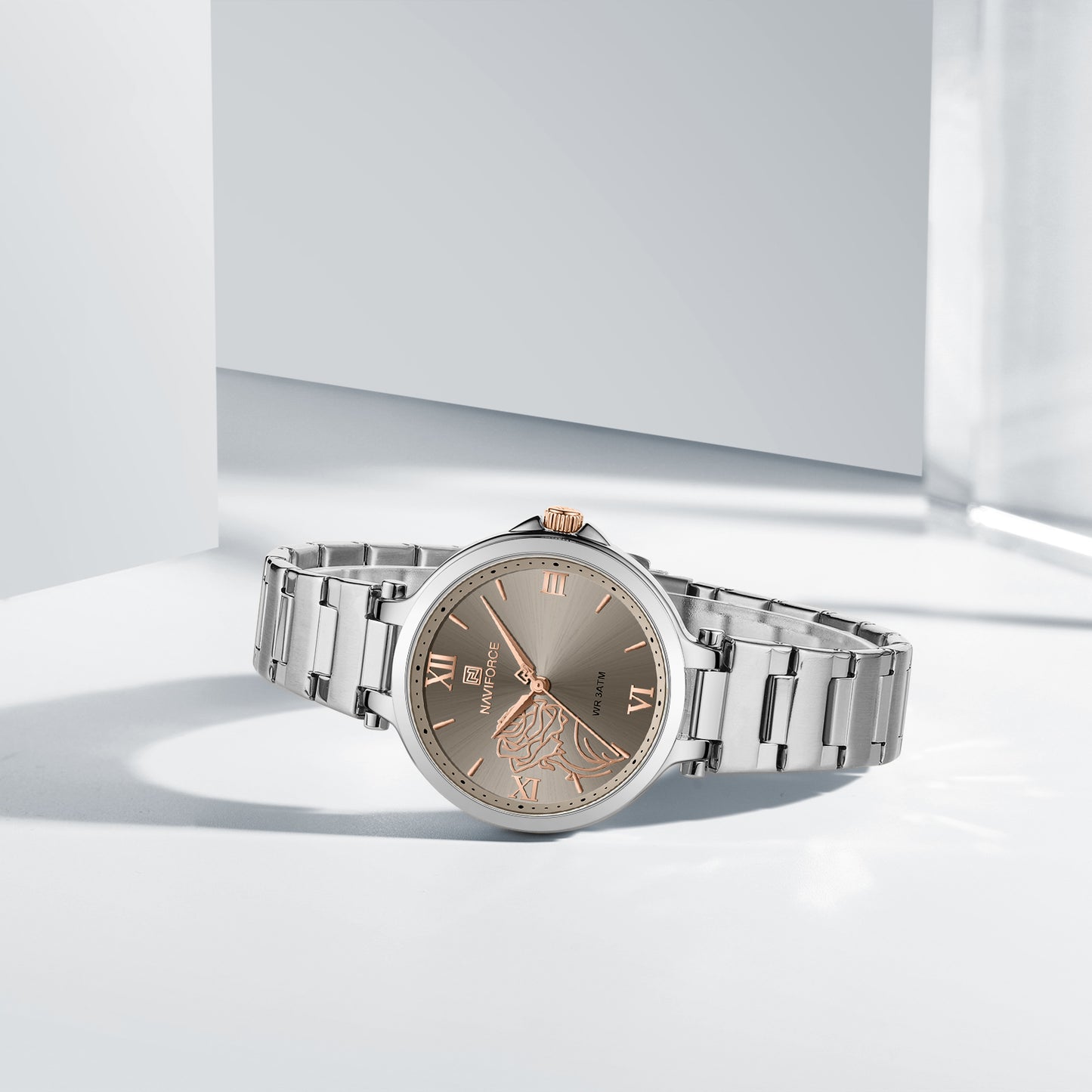 Naviforce 5060 Clevedon Women Watch - Silver Grey