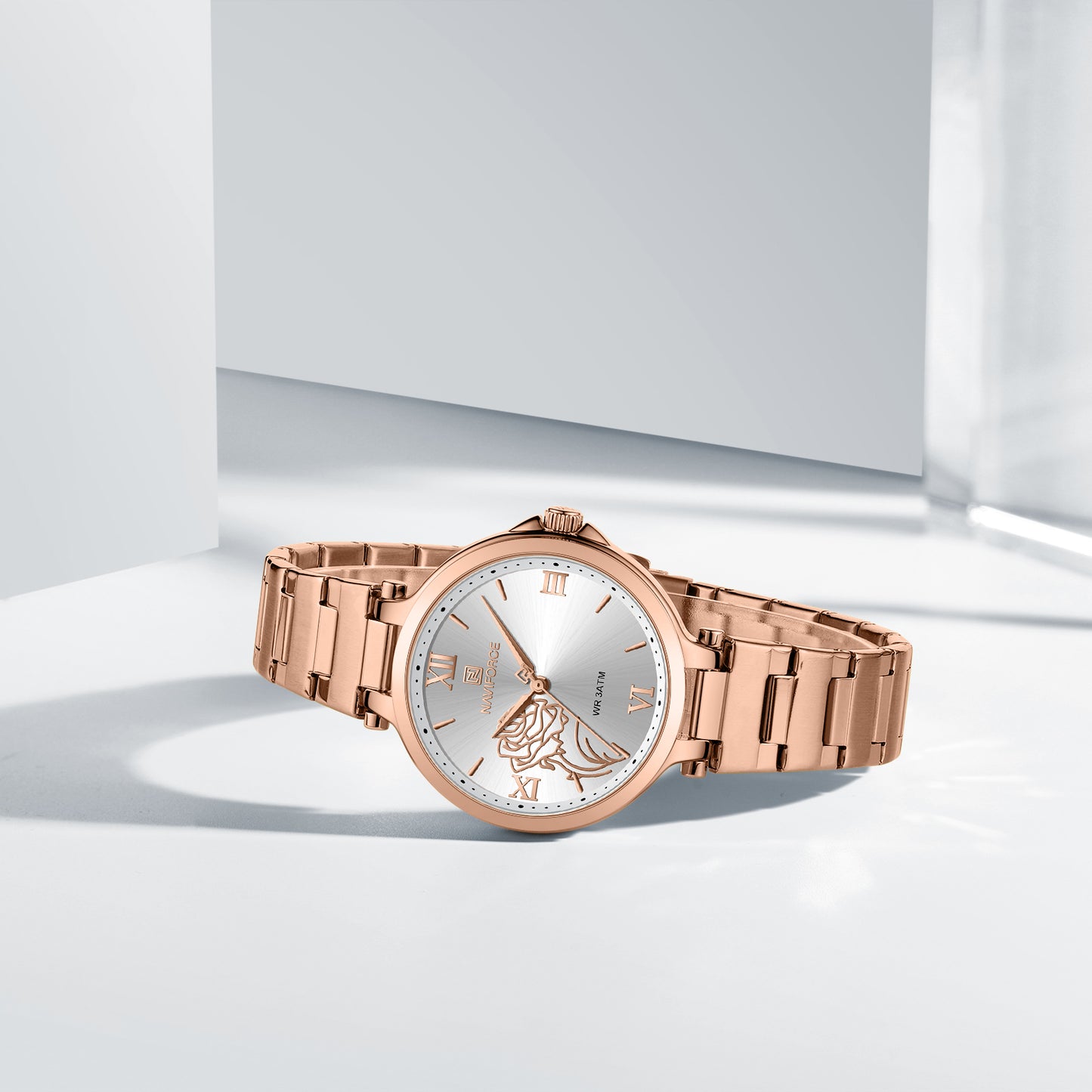 Naviforce 5060 Clevedon Women Watch - Silver Black