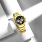 Naviforce 8076 Ambiance Men Watch - Gold Black