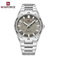 Naviforce 9268 Royal Men Watch - Silver Grey