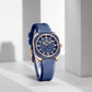 Naviforce 5061 Emerald Women Watch - Blue Rosegold