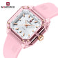 Naviforce 7106 Aurora Women Watch - Pink White