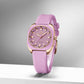 Naviforce 5061 Emerald Women Watch - Lilac Rosegold