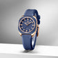 Naviforce 5061 Emerald Women Watch - Blue Rosegold