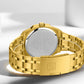 Naviforce 9226 Bloom Luxury Men Watch - Gold