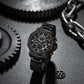 Naviforce 8065 MechaMan Steel Watch - Black